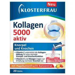 Klosterfrau Kollagen 5000 aktiv Granulat Sticks, 20 St
