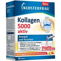 Klosterfrau Kollagen 5000 aktiv Granulat Sticks, 20 St