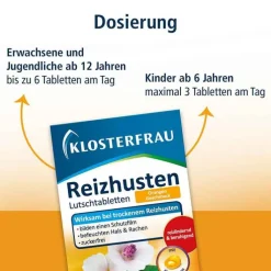 Klosterfrau Reizhusten Lutschtabletten, 24 St