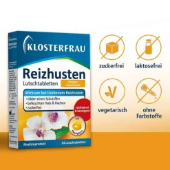 Klosterfrau Reizhusten Lutschtabletten, 24 St