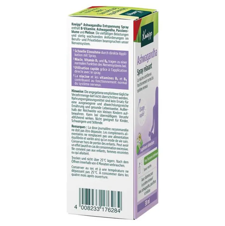 Outlet Kneipp Ashwagandha Entspannung Spray, 30 ml