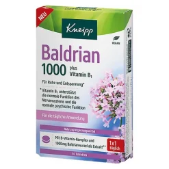 Kneipp Baldrian 1000 mg plus Vitamin B1 Tabletten, 30 St