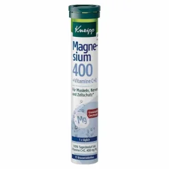 Kneipp Magnesium 400 + C + E Brausetabletten, 15 St