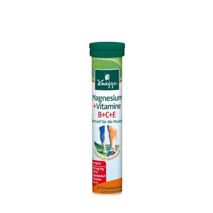 Kneipp Magnesium + Vitamine Brausetabletten, 20 St
