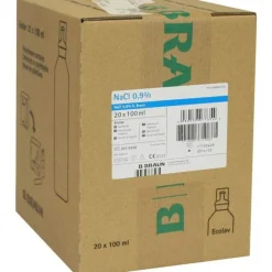 Kochsalzlösung 0,9% B.Braun SPÜLLÖSUNG Ecolav, 20X100 ml