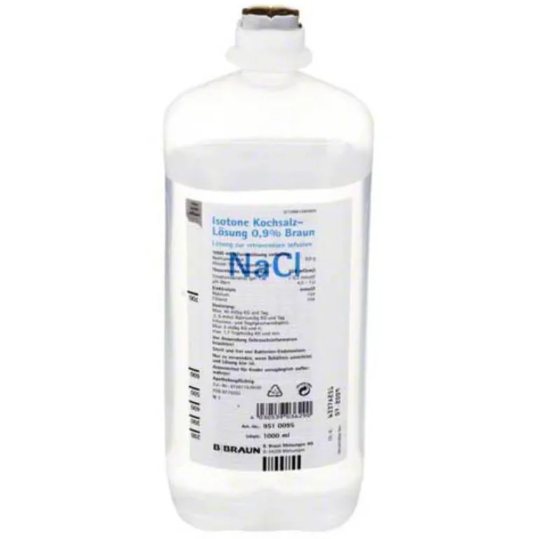 Kochsalzlösung 0,9% Ecoflac Plus, 1000 ml Kochsalzlösung