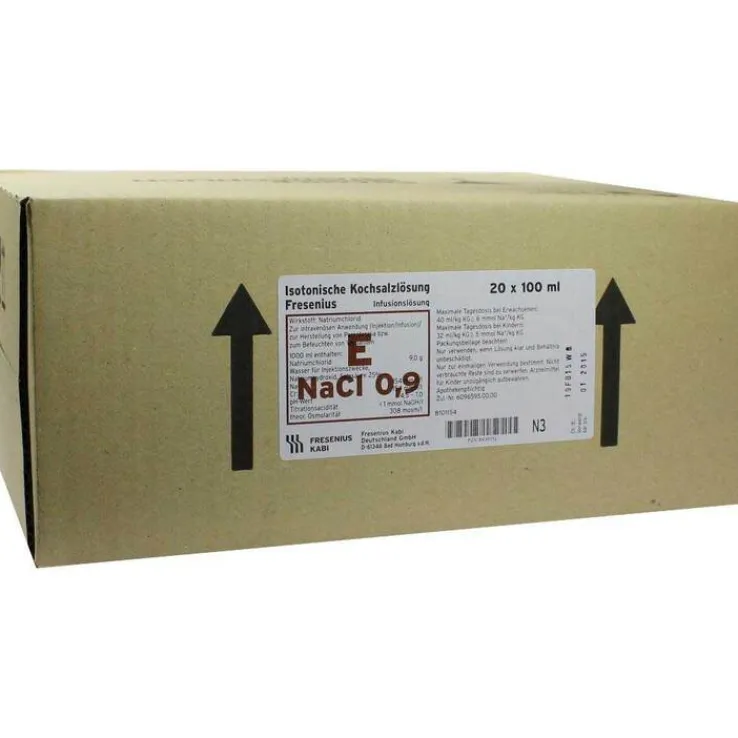 Kochsalzlösung 0,9% Freka-Fl.Fresenius, 20X100 ml