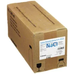 Outlet Kochsalzlösung 0,9% Glasflasche, 10X500 ml Kochsalzlösung