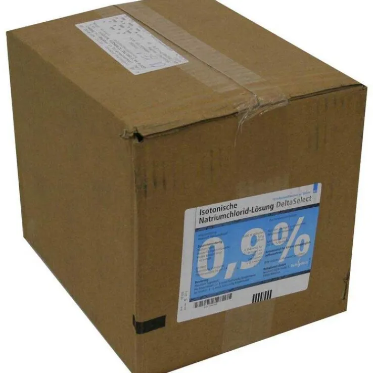 Kochsalzlösung 0,9% Plastikflasche, 10X500 ml