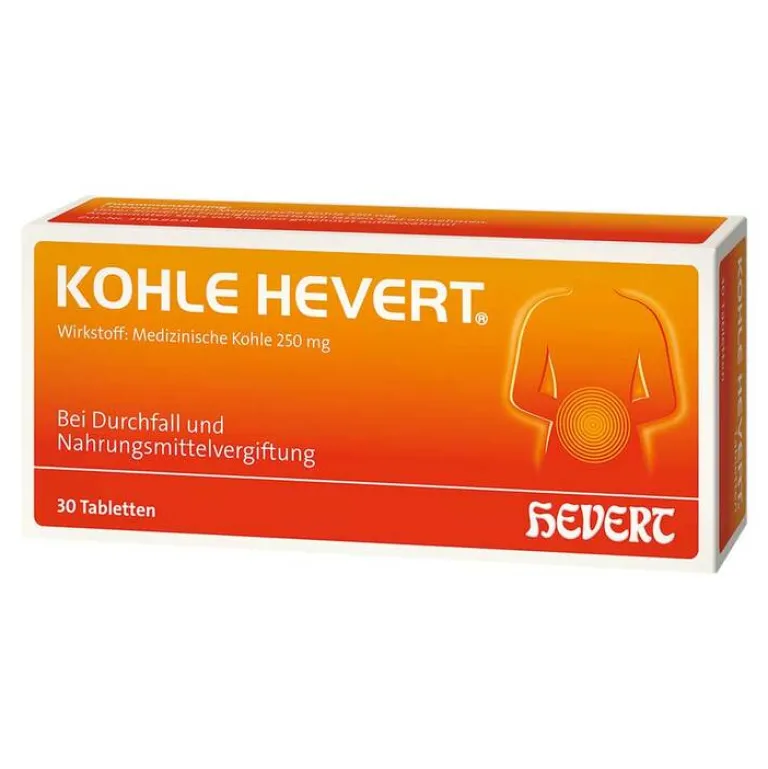 Discount Hevert Kohle Tabletten, 30 St