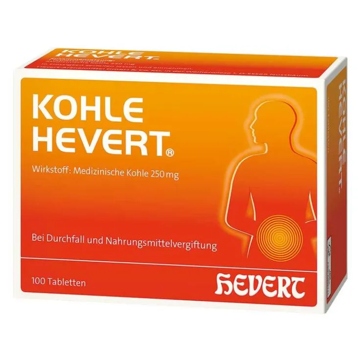 Kohle Hevert Tabletten, 100 St