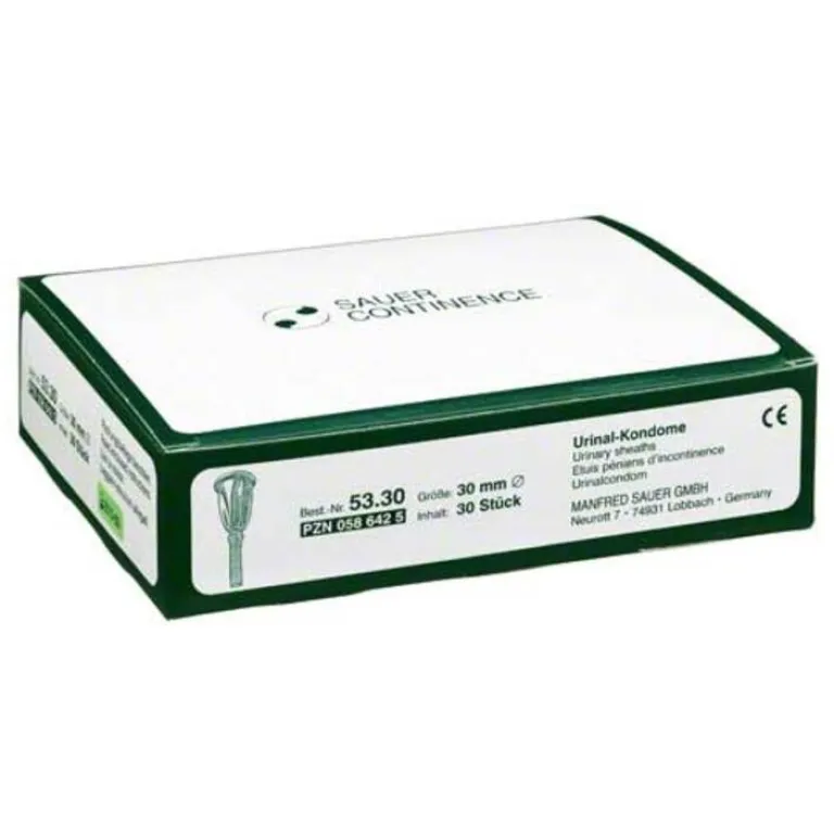 Manfred Sauer Kondome mit Schlauchansatz 53, 30 St
