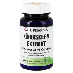 Sale Kürbiskern Extrakt 450 mg GPH Kapseln, 30 St Prostata