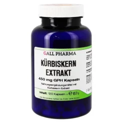 Kürbiskern Extrakt 450 mg GPH Kapseln, 120 St Prostata