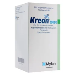 Outlet 20.000 Ph.Eur.Lipase Einheiten magensaftresistent Hartkapseln , 200 St Verdauung