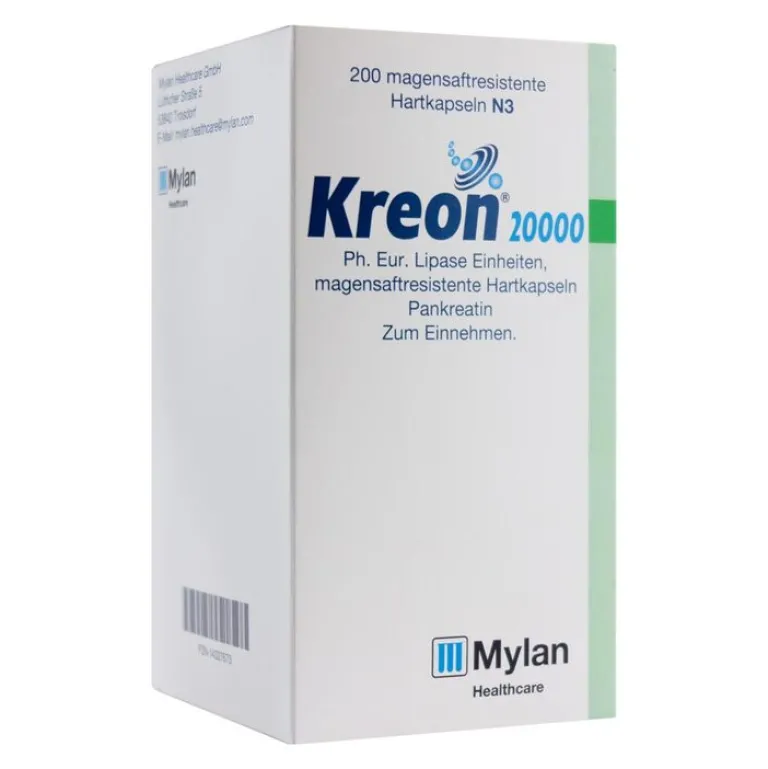 Outlet 20.000 Ph.Eur.Lipase Einheiten magensaftresistent Hartkapseln , 200 St Verdauung
