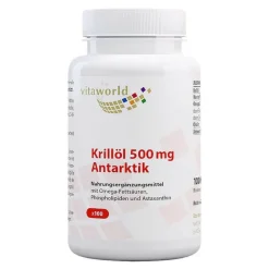 Discount Vitaworld Krillöl 500 mg Antarktik Kapseln, 100 St