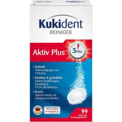 Kukident Aktiv Plus Tabs, 99 St