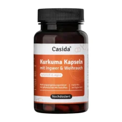 Best Casida Kurkuma + Ingwer + Weihrauch Kapseln hochdosiert, 90 St