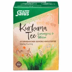 Sale Kurkuma Tee Lemongras & Blüten Bio Salus Fbeutel , 15 St Kräutertee|Bio Tee
