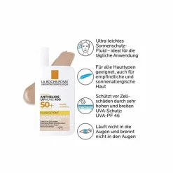 Hot La Roche Posay Anthelios Invisible Fluid getönt UVMune LSF50 + , 50 ml