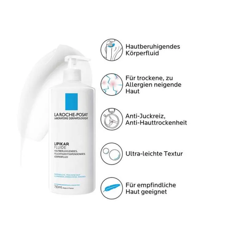 Clearance Lipikar Fluide, 750 ml Körpermilch & Lotionen
