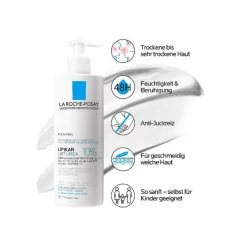 Best Lipikar Lait Urea 10%, 400 ml Neurodermitis Basispflege|Körpermilch & Lotionen