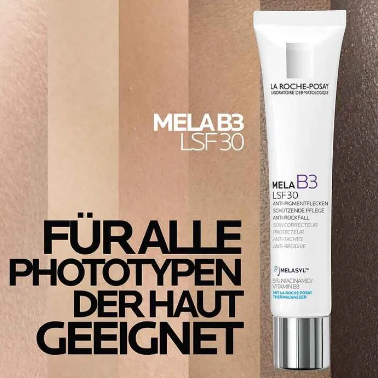 Sale Mela B3 Pflegecreme LSF 30, 40 ml Pigmentflecken|Hauttypen