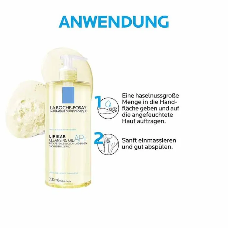 La Roche Posay La Roche-Posay Lipikar Dusch- und Badeöl AP + , 750 ml