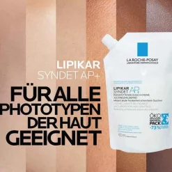 Outlet La Roche-Posay Lipikar Syndet AP+ Reinigungs-Cremegel, 400 ml Duschen & Waschen