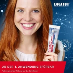 Lacalut aktiv Zahnfleischschutz & sanftes Weiß, 75 ml