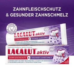 New Lacalut aktiv Zahnfleischschutz & ges.Zahnschmelz, 75 ml
