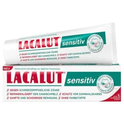 Lacalut sensitiv Zahncreme, 75 ml