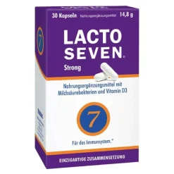 Best Lacto Seven Strong laktosefrei glutenfrei zuckerfrei Kps, 30 St