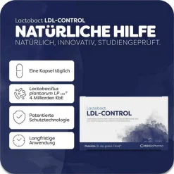Best LDL Cholesterin Control magensaftresistente Kapseln, 90 St Cholesterin