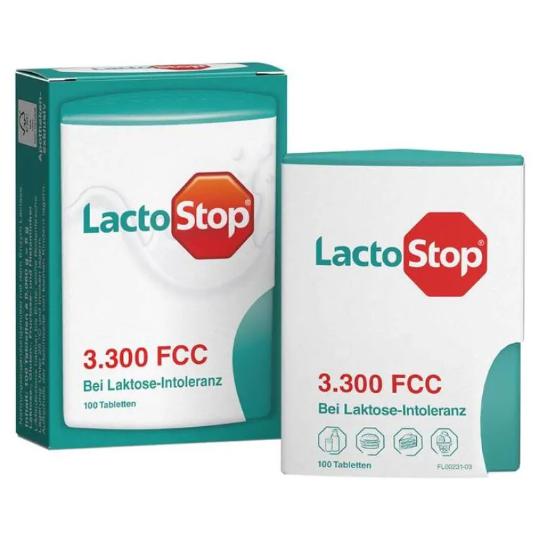 Online Lactostop 3.300 FCC Tabletten Klickspender, 100 St