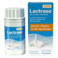 Lactrase 3.300 FCC Kapseln, 100 St
