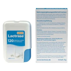 6.000 FCC Tabletten im Klickspender, 120 St Laktase