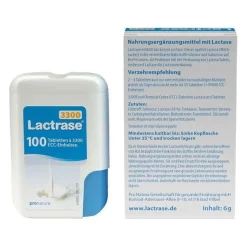 Best Lactrase 3.300 FCC Tabletten im Klickspender, 100 St