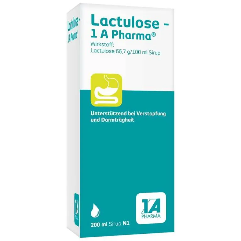 Outlet 1A Pharma Lactulose Sirup, 200 ml