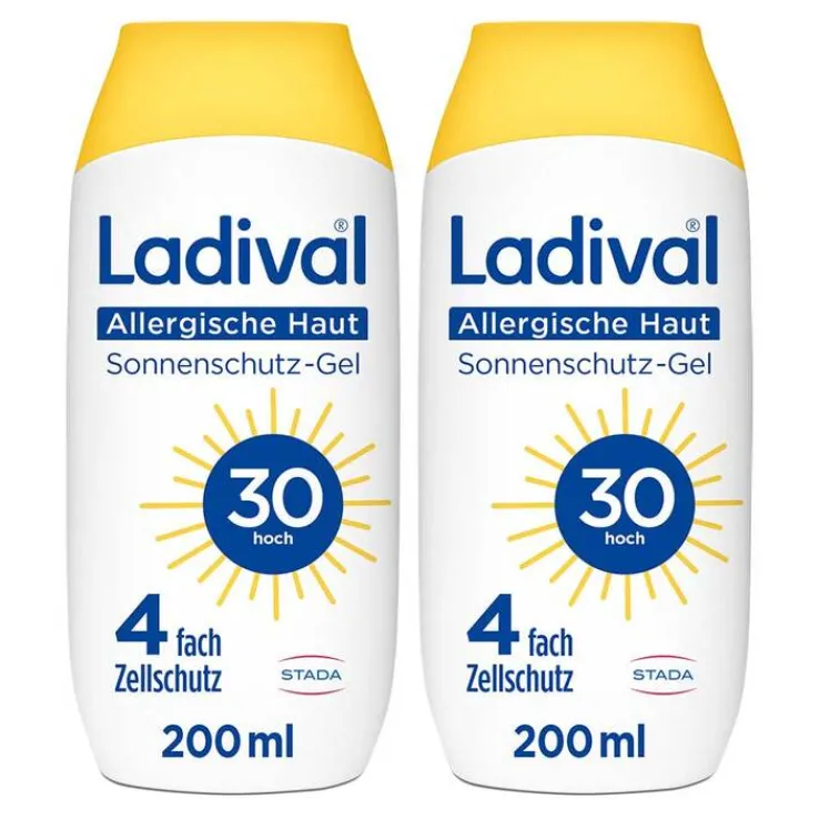 Ladival allergische Haut Sonnenschutz-Gel LSF 30 , 2x200 ml