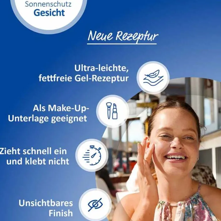 Best Ladival allergische Haut Gel Gesicht LSF 50 + , 50 ml