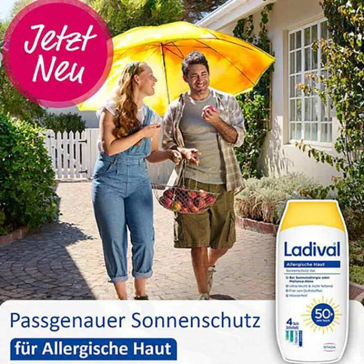 Ladival allergische Haut Sonnenschutz-Gel LSF 50 + , 200 ml