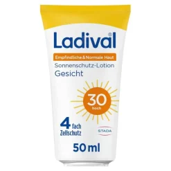 Best Ladival empfindliche Haut Lotion Gesicht LSF 30, 50 ml