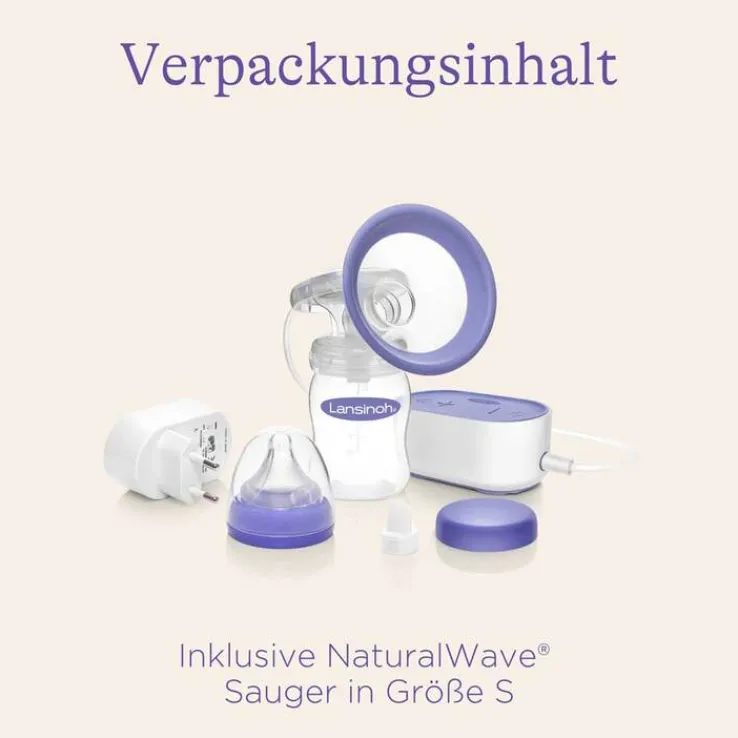 Lansinoh elektrische Milchpumpe Kompakt, 1 St
