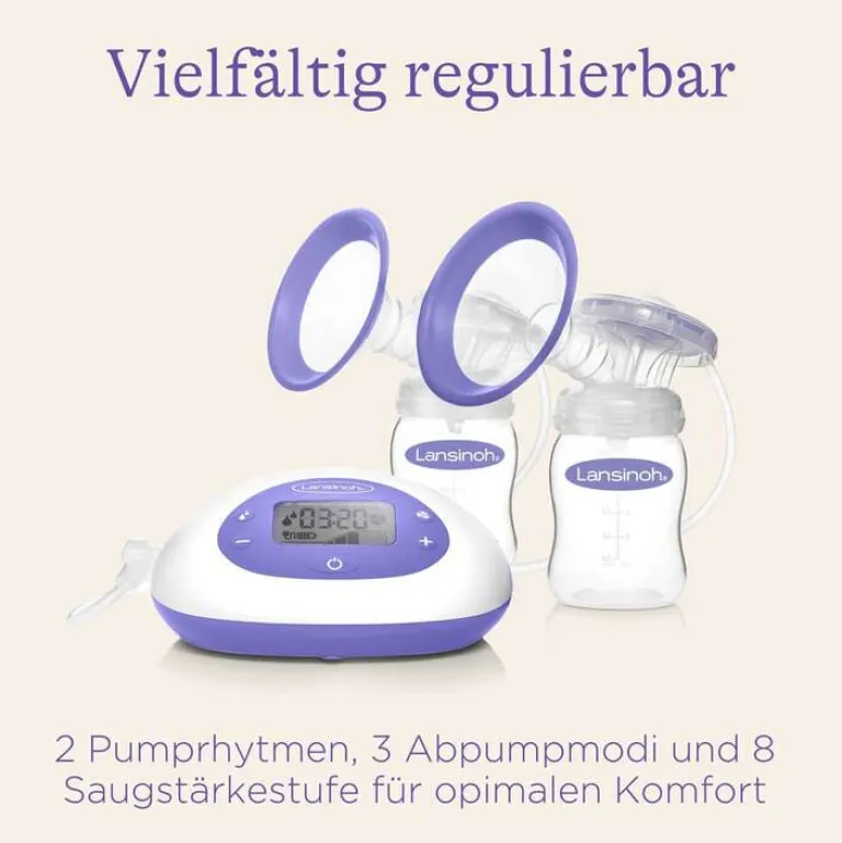 Clearance Lansinoh 2in1 elektrische Milchpumpe, 1 St