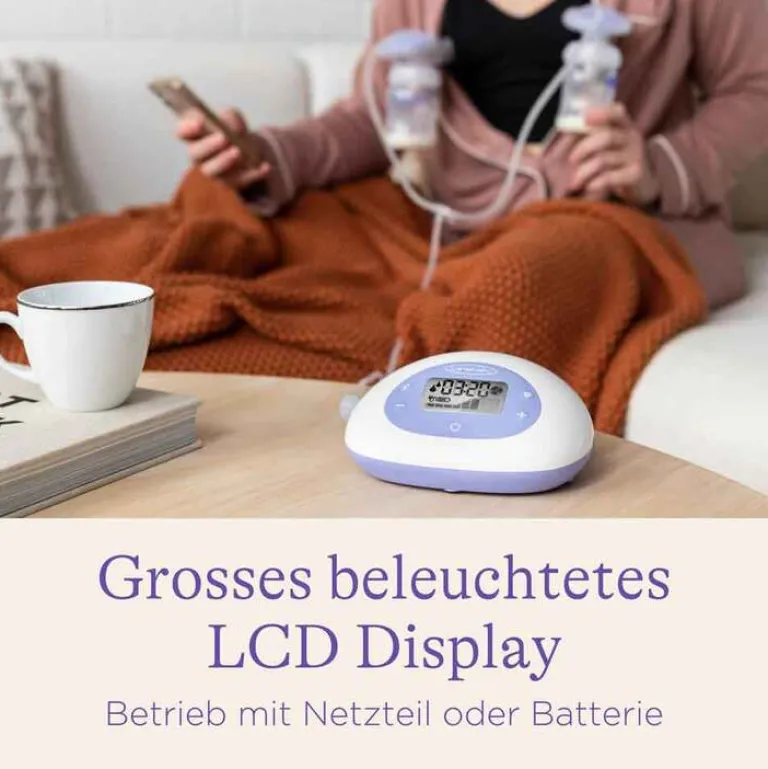Clearance Lansinoh 2in1 elektrische Milchpumpe, 1 St
