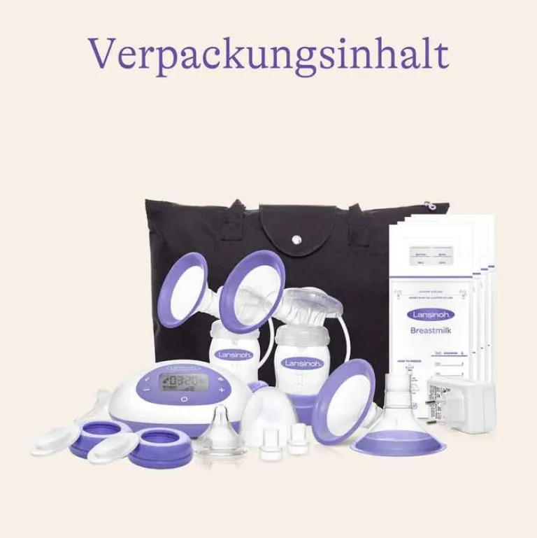 Clearance Lansinoh 2in1 elektrische Milchpumpe, 1 St
