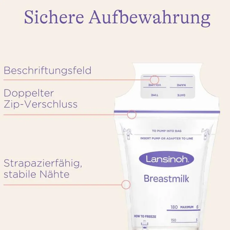 Discount Muttermilchbeutel, 25 St Milchpumpen & Zubehör