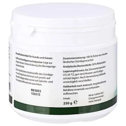 Clearance Lapura Grünlippmuschelpulver für Hunde und Katzen, 250 g